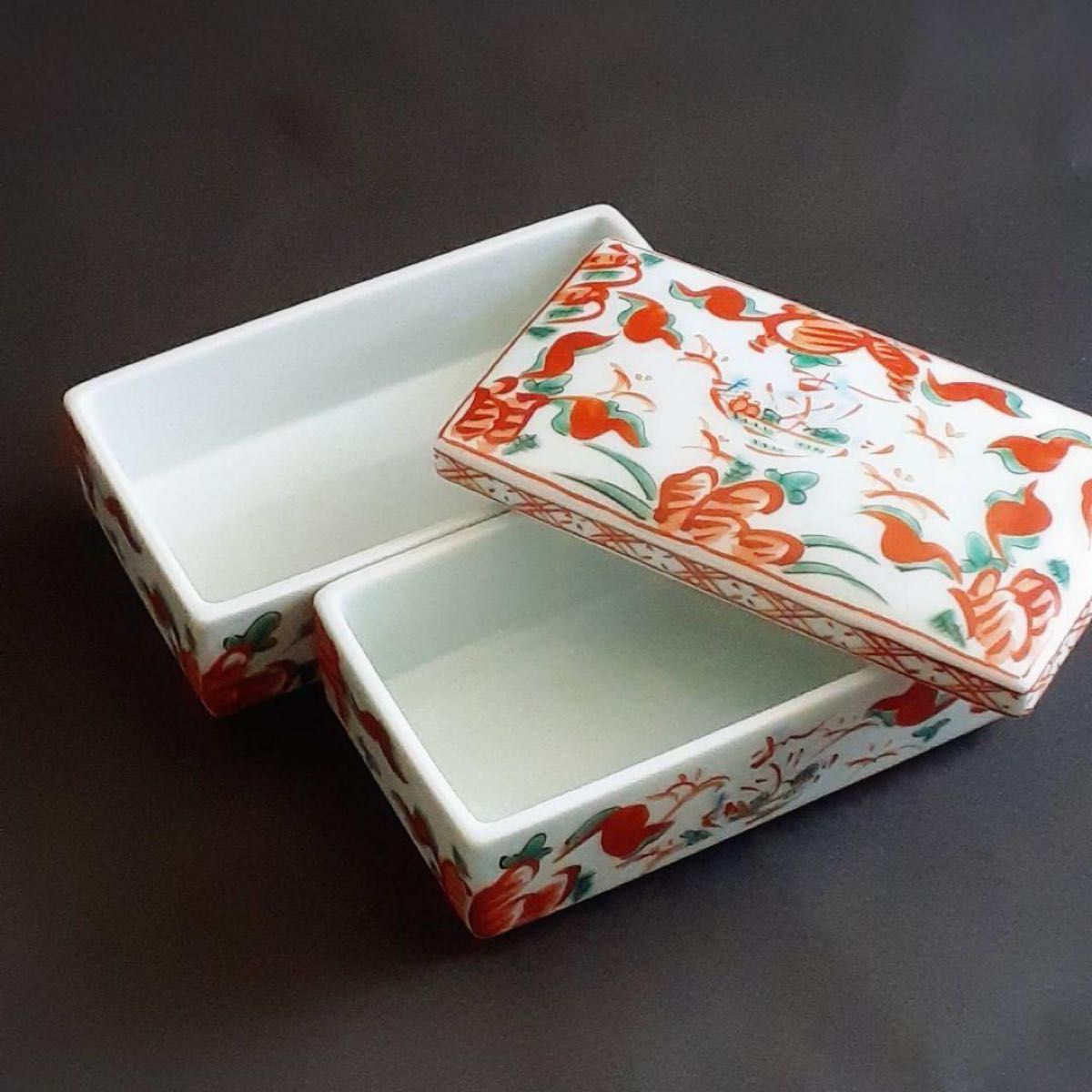 有田焼 限定生産 赤絵万暦二段陶箱 重箱|Yahoo!フリマ(旧 有田焼 限定生産 赤絵万暦二段陶箱 重箱|Yahoo!フリマ(旧
