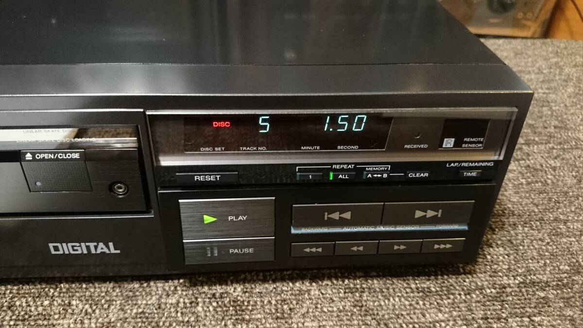 SONY ソニー CDP-101 オーバーホール実施 保証あり CDプレイヤー SONY ソニー CDP-101 オーバーホール実施 保証あり CDプレイヤー