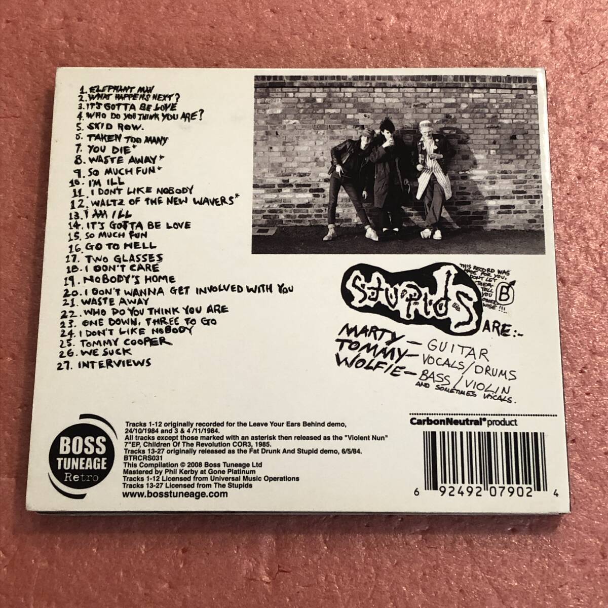 CD 國內(nèi)盤 帯付 Stupids Violent Nun ステューピッズ