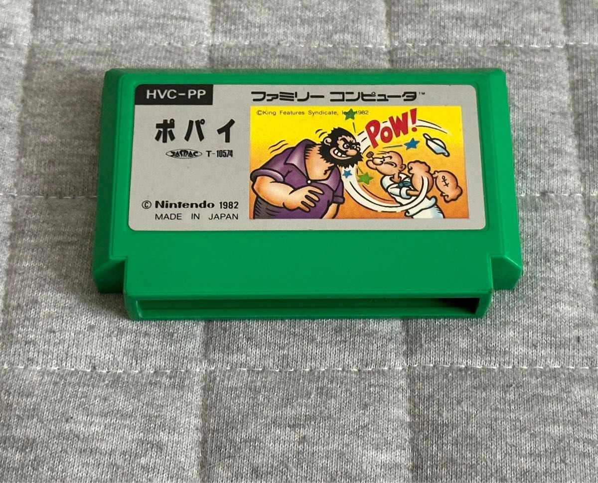 FC 任天堂 ニンテンドー ファミコンソフト ポパイ 絵柄版 初期 FC 任天堂 ニンテンドー ファミコンソフト ポパイ 絵柄版 初期
