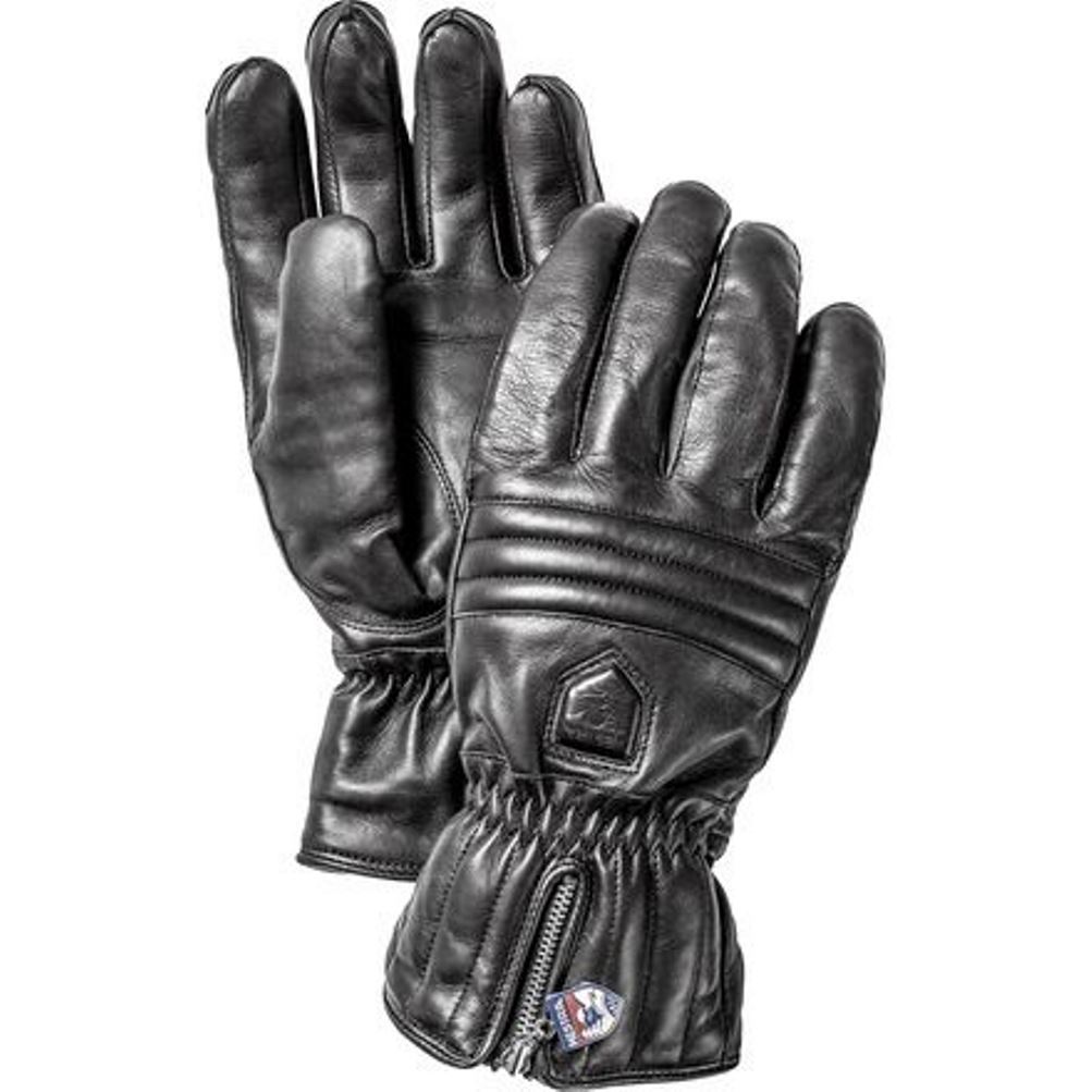 Hestra ヘストラ Leather Swisswool Classic Glove　レザー　スイスウール　クラシック　グローブ　9 Black_画像1