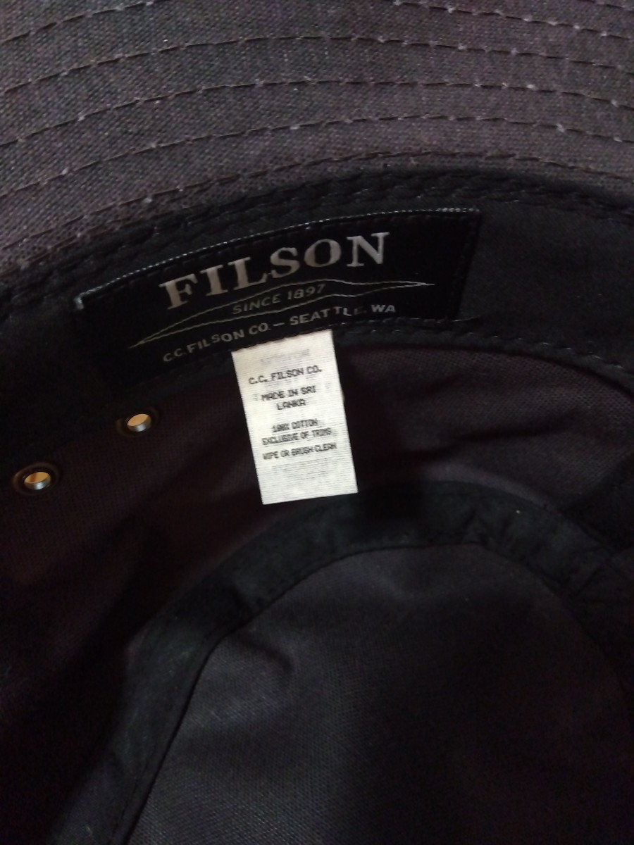 Filson Tin Bush Hat Cinder フィルソン ティンクロス ブッシュ Filson Tin Bush Hat Cinder フィルソン ティンクロス ブッシュ