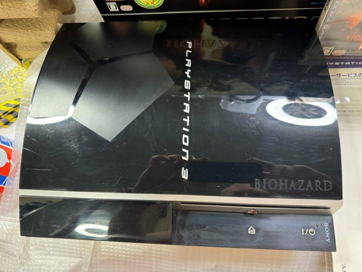 PS3 本体 バイオハザード5 限定版 80Gb コントローラ1欠 その他 PS3 本体 バイオハザード5 限定版 80Gb コントローラ1欠 その他