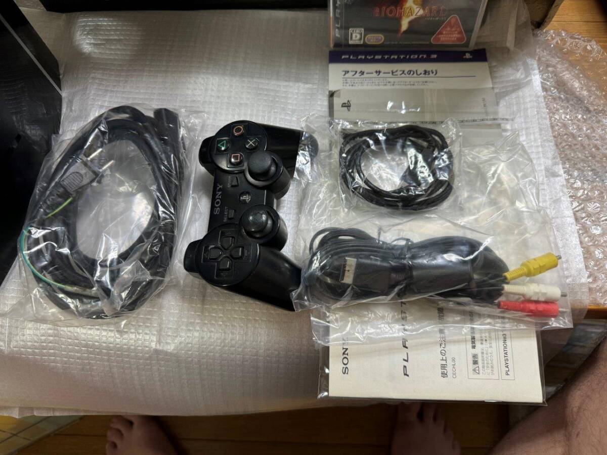 PS3 本体 バイオハザード5 限定版 80Gb コントローラ1欠 その他 PS3 本体 バイオハザード5 限定版 80Gb コントローラ1欠 その他
