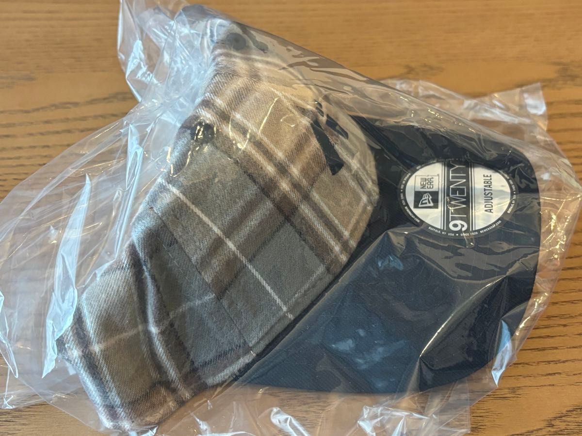 バナナマン帽子CHECK 9TWENTY CAP 新品未使用 バナナマン×NEWERA CHECK 9TWENTY CAP CHECK NAVY バ