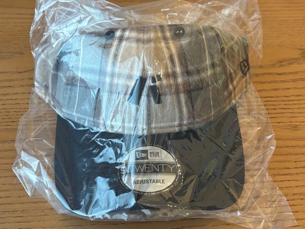 バナナマン帽子CHECK 9TWENTY CAP 新品未使用 バナナマン×NEWERA CHECK 9TWENTY CAP CHECK NAVY バ