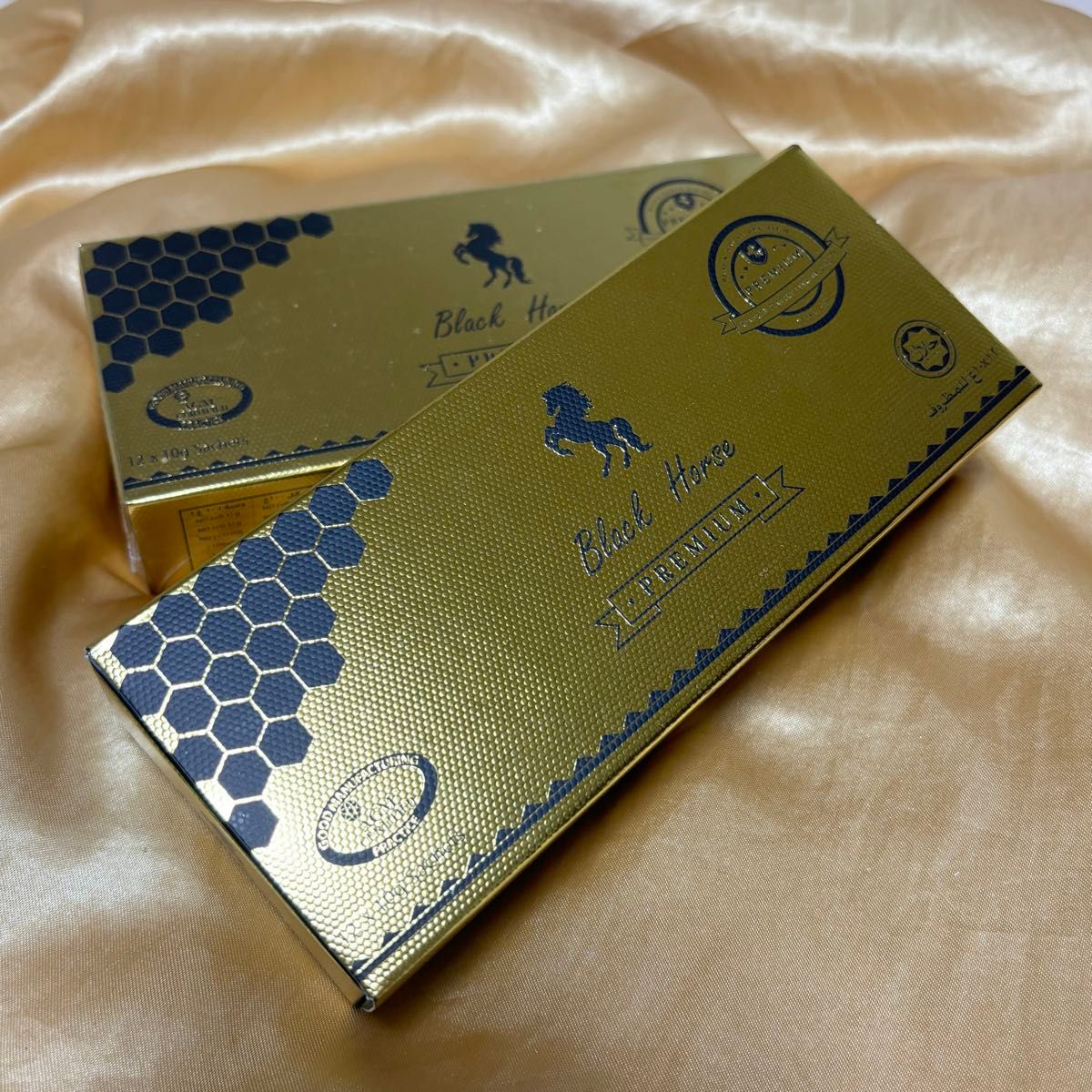 ブラックホースゴールド プレミアム1箱 ロイヤルハニーVIP ブラックホースゴールド プレミアム1箱 ロイヤルハニーVIP