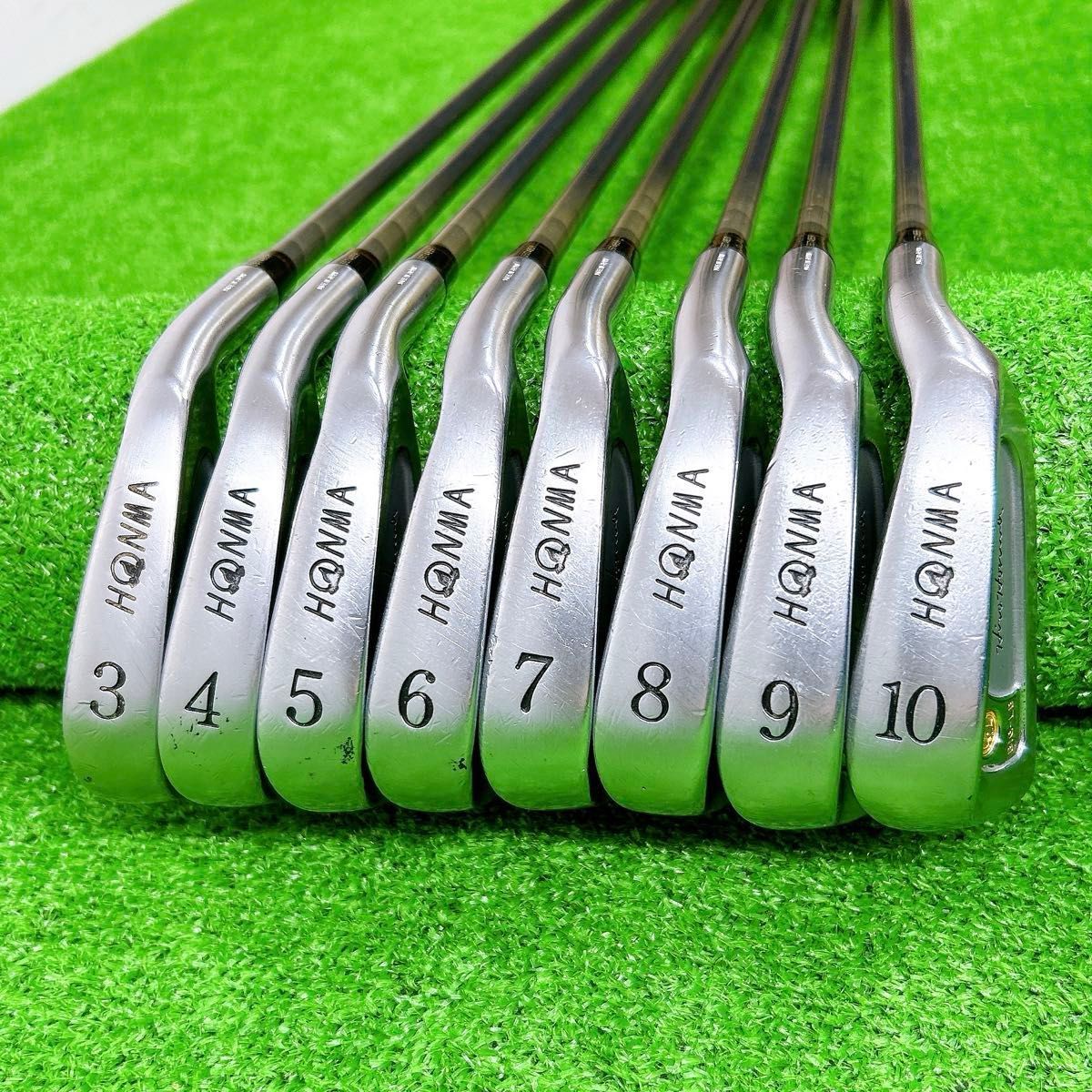 高級 】HONMA ホンマ BIG-LB メンズアイアン 8本 金七宝 3S R-1 高級 】HONMA ホンマ BIG-LB メンズアイアン 8本 金七宝 3S R-1