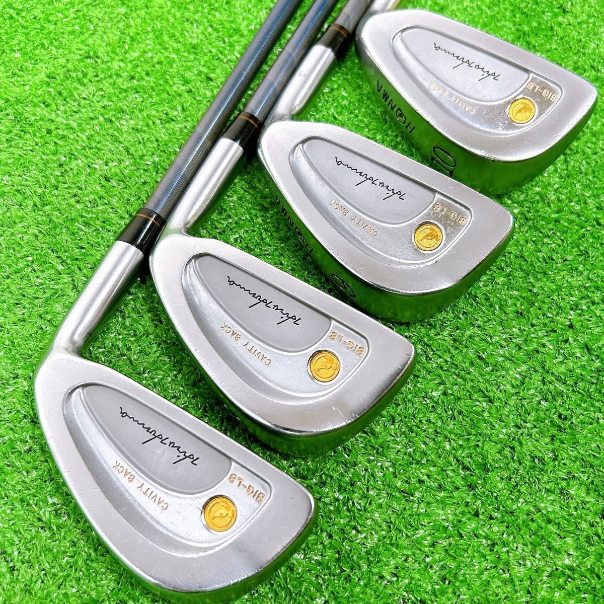 高級 】HONMA ホンマ BIG-LB メンズアイアン 8本 金七宝 3S R-1 高級 】HONMA ホンマ BIG-LB メンズアイアン 8本 金七宝 3S R-1