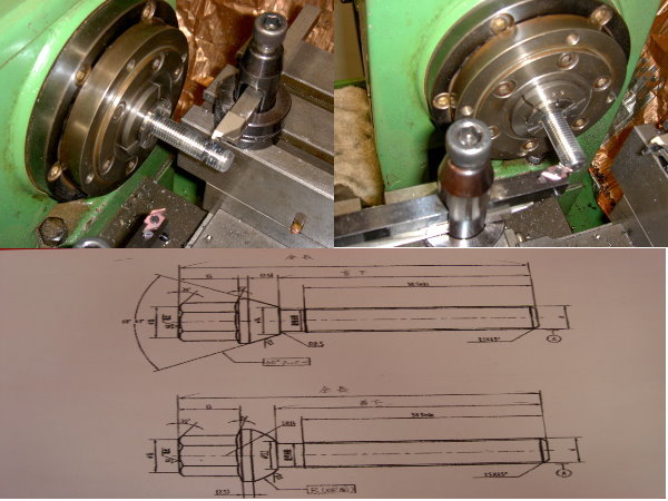 ６０°テーパーロックボルトM１４ｘ１.５ｐー６０ｍｍ60°テーパー仕様ホイールに最適！　ベンツ・アウディ・V/W_画像3