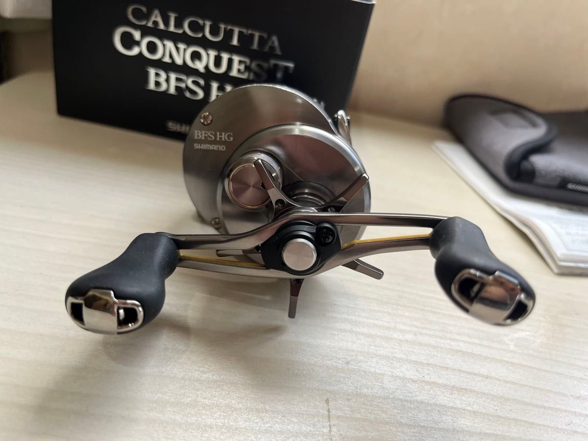 シマノ 17カルカッタコンクエスト BFS HG オーバーホール済 シマノ 17カルカッタコンクエスト BFS HG オーバーホール済