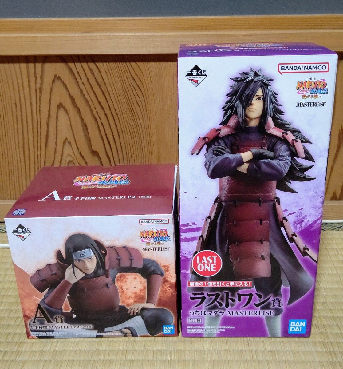 一番くじ NARUTO-ナルト- 疾風伝 繋がる思い A賞 千手柱間 + 一番くじ NARUTO-ナルト- 疾風伝 繋がる思い A賞 千手柱間 +