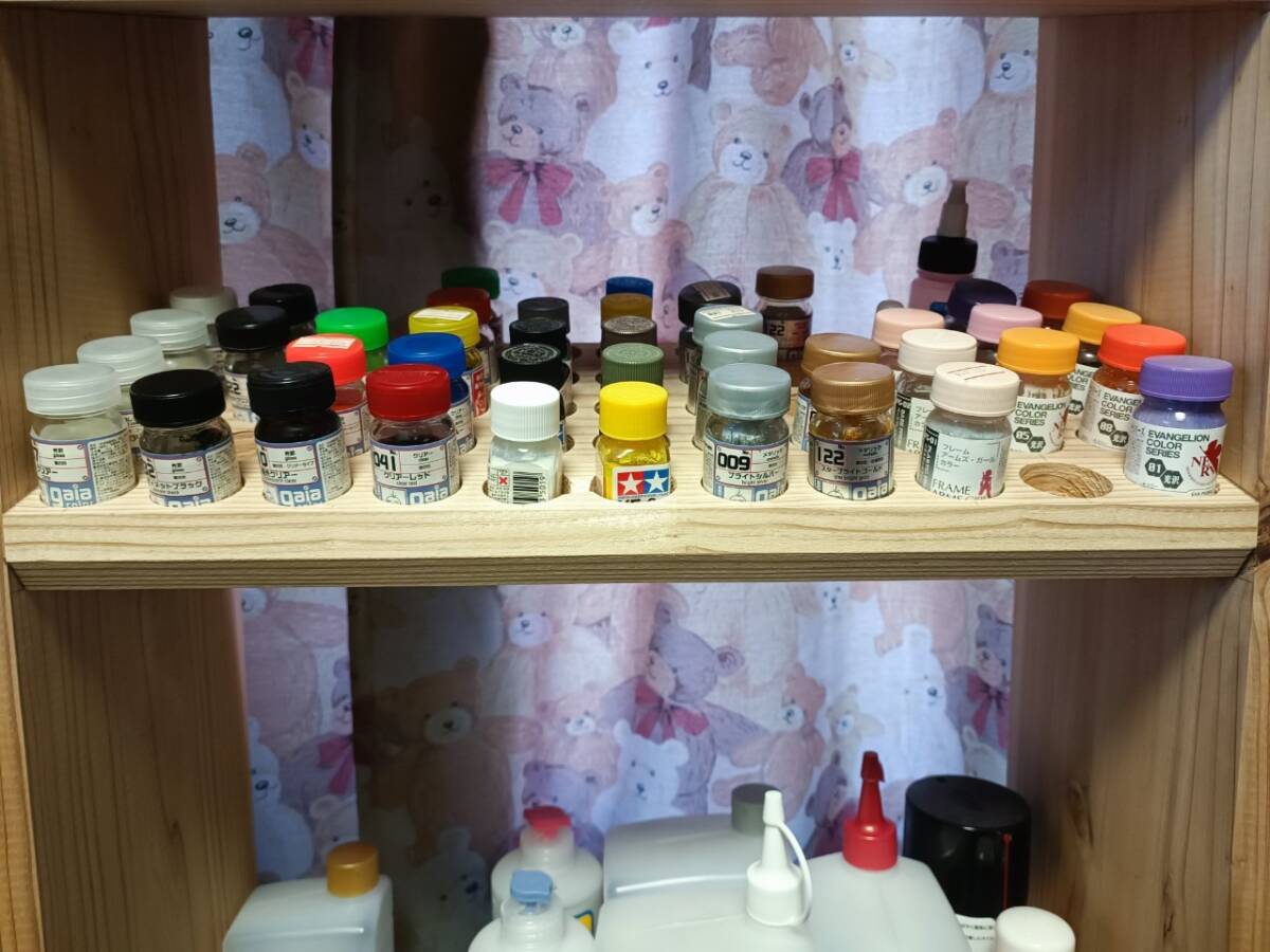DIY　模型用 涂料棚　木制　直接引き取り　素人制(;^ω^)　ハンドメイド　プラモデル