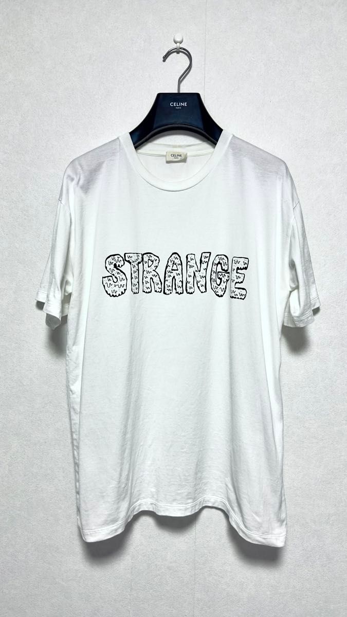 セリーヌ CELINE 21AW ポップアップ限定 STRANGE Tシャツ XS セリーヌ CELINE 21AW ポップアップ限定 STRANGE Tシャツ XS