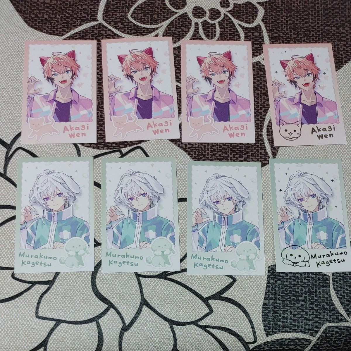 赤城ウェン 叢雲カゲツ にじさんじ わんにゃんdaysランダム 赤城ウェン 叢雲カゲツ にじさんじ わんにゃんdaysランダム