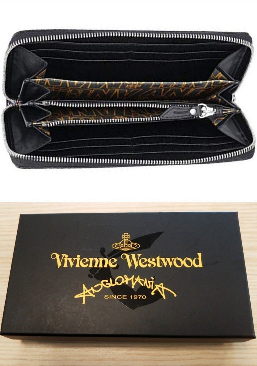 Vivienne Westwood ANGLOMANIA ペンケース ラウンド長財布 Vivienne Westwood ANGLOMANIA ペンケース ラウンド長財布