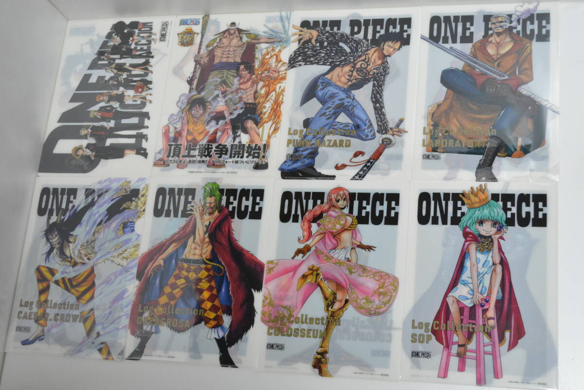 ONE PIECE Log Collection予約特典クリアファイル 31枚+2枚 ONE PIECE Log Collection予約特典クリアファイル 31枚+2枚