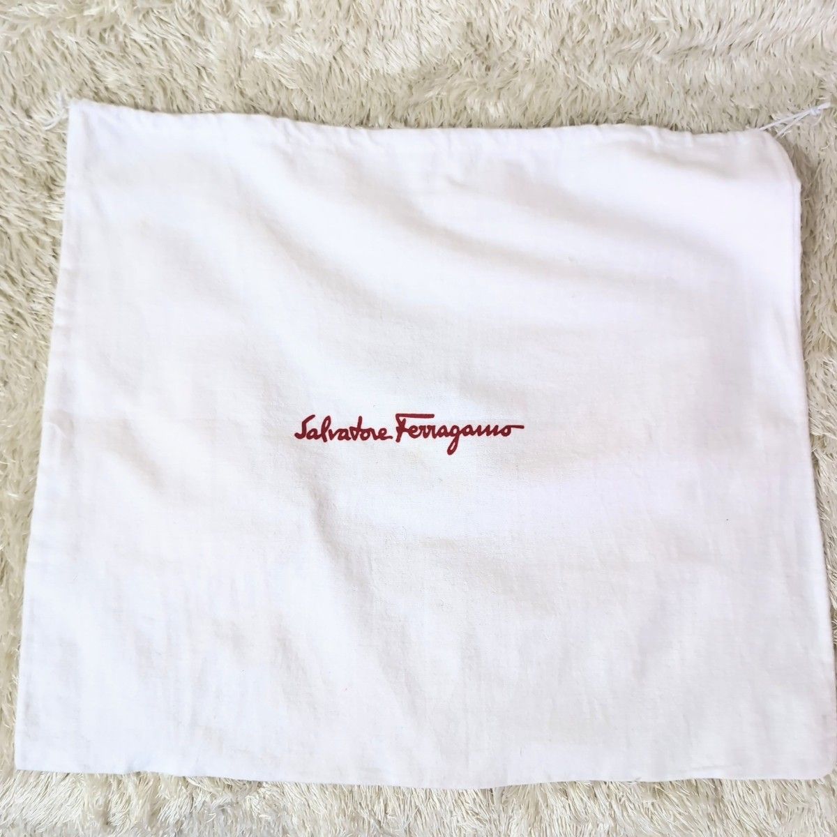 Salvatore Ferragamo ミニトートバッグ ベロア リバーシブル Salvatore Ferragamo ミニトートバッグ ベロア リバーシブル