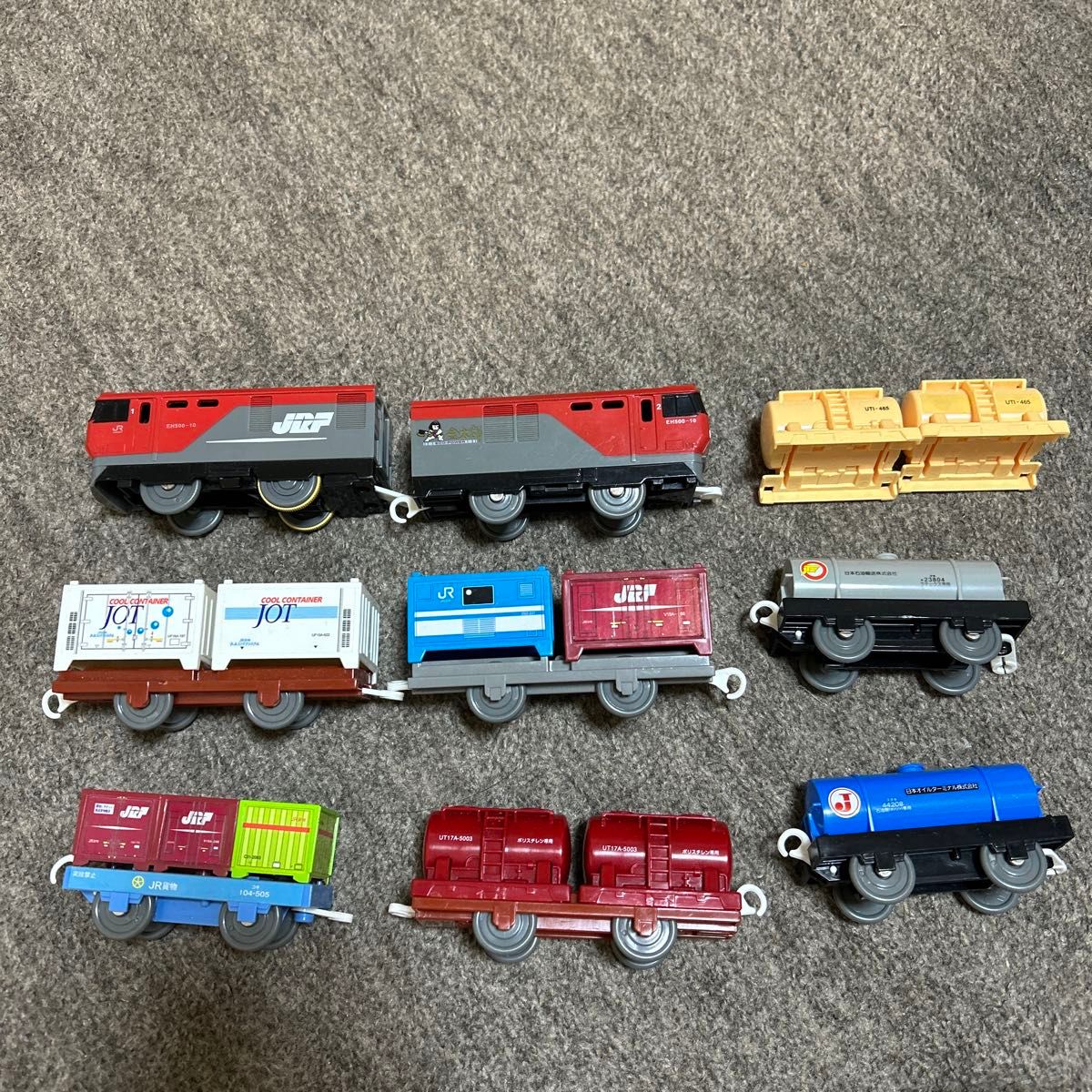プラレール 中古 いっぱいつなごう金太郎&貨車セット EH500 プラレール 中古 いっぱいつなごう金太郎&貨車セット EH500