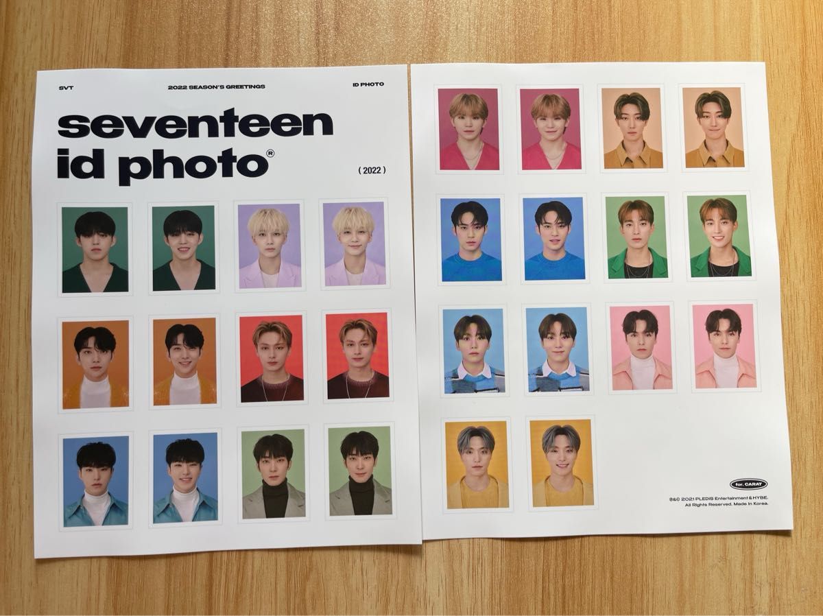 SEVENTEEN セブチ 2022 シーグリ SEASON'S GREETINGS グッズ SEVENTEEN セブチ 2022 シーグリ SEASON'S GREETINGS グッズ
