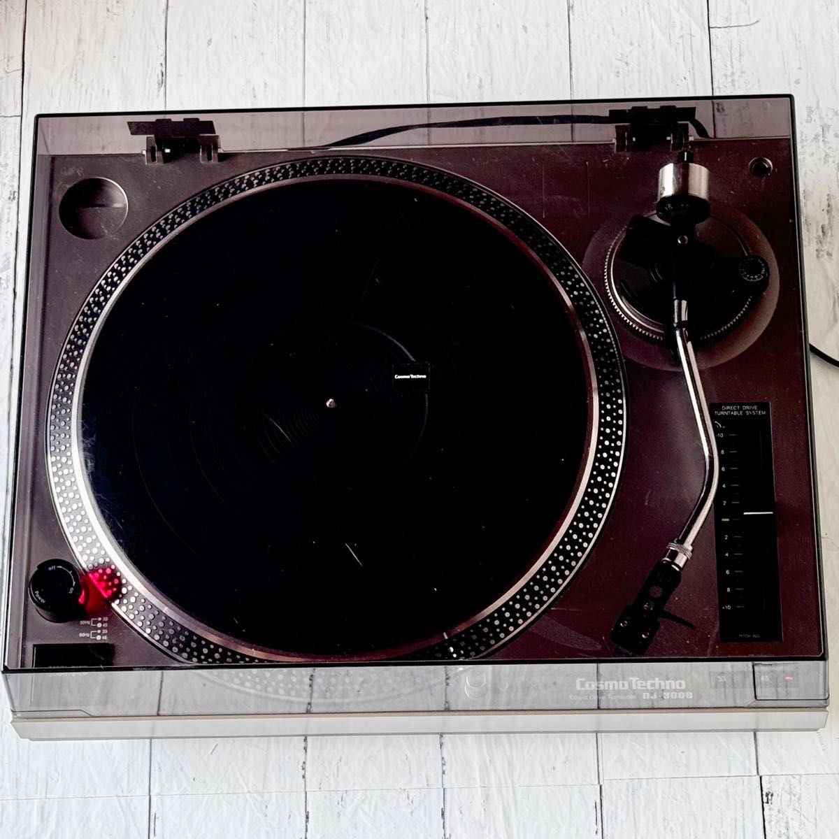 COSMOTECHNO DJ-3000 ターンテーブル Cosmo Techno ダイレクトドライブ・ターンテーブル DJ-3000