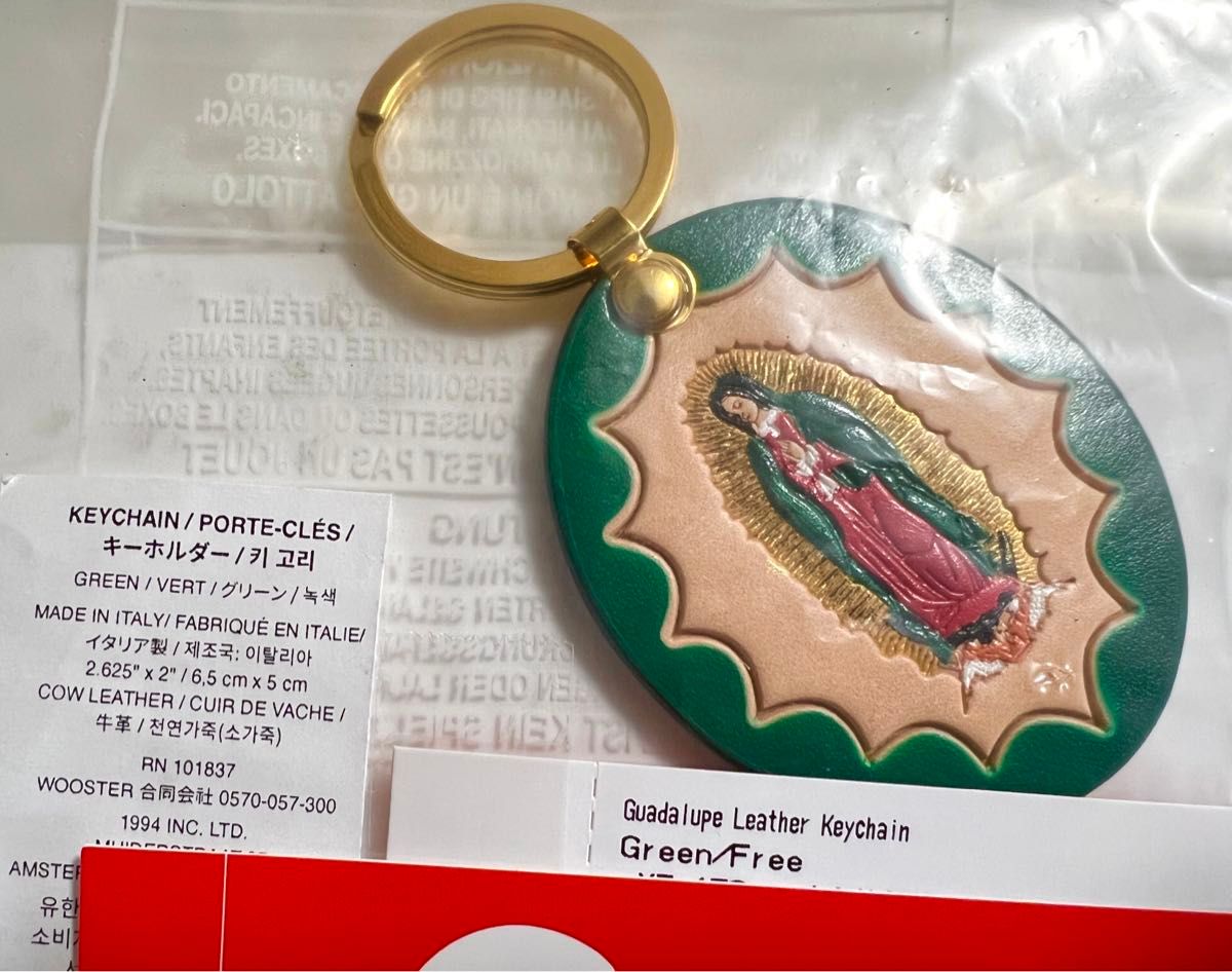 激レア Supreme Guadalupe Leather Keychain 緑|Yahoo!フリマ 激レア Supreme Guadalupe Leather Keychain 緑|Yahoo!フリマ