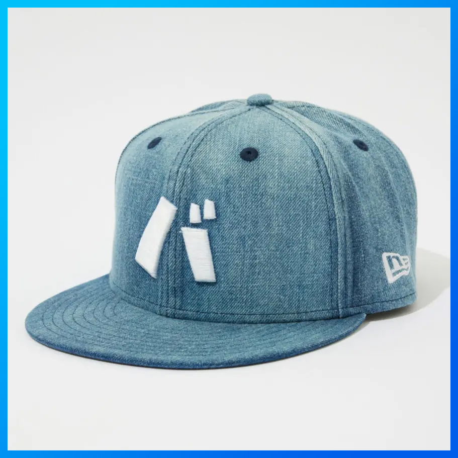 バナナマン CAP バ 9FIFTY DENIM CAP COLOR L BLU 新品 未開封 バ DENIM CAP L BLU bananaman New Era 9FIFTY
