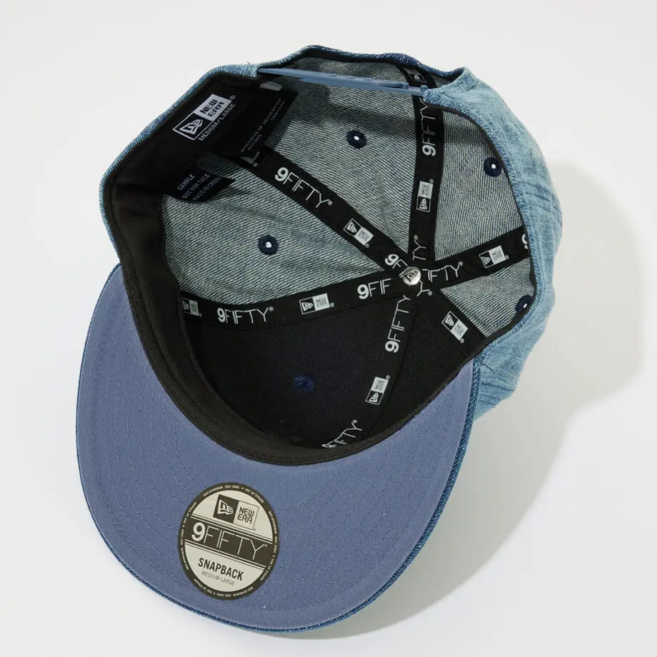 バナナマン CAP バ 9FIFTY DENIM CAP COLOR L BLU 新品 未開封 バ DENIM CAP L BLU bananaman New Era 9FIFTY