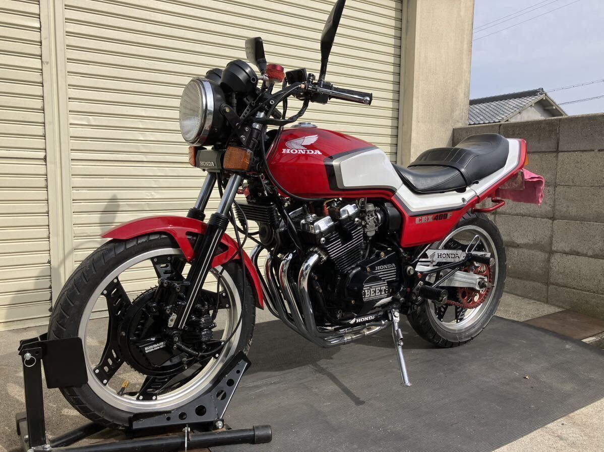 CBX400F 2型 赤白カラー 純正 車検有り RPM 検/CBX550F CBR400F CBX400F 2型 赤白カラー 純正 車検有り RPM 検/CBX550F CBR400F