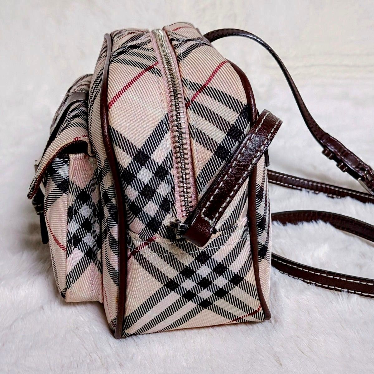 美品】BURBERRY BLUE LABEL バーバリーブルーレーベル 美品】BURBERRY BLUE LABEL バーバリーブルーレーベル