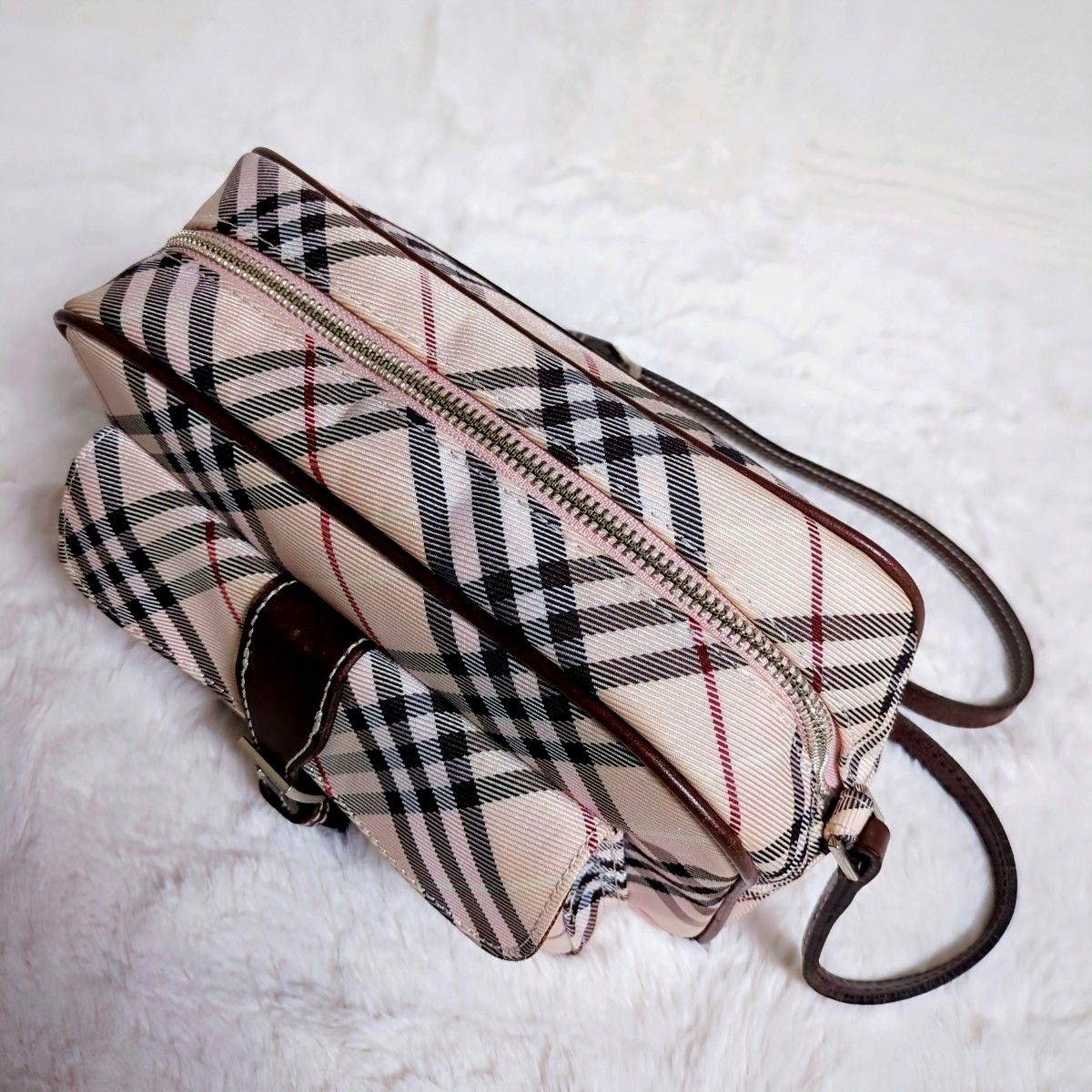 美品】BURBERRY BLUE LABEL バーバリーブルーレーベル 美品】BURBERRY BLUE LABEL バーバリーブルーレーベル