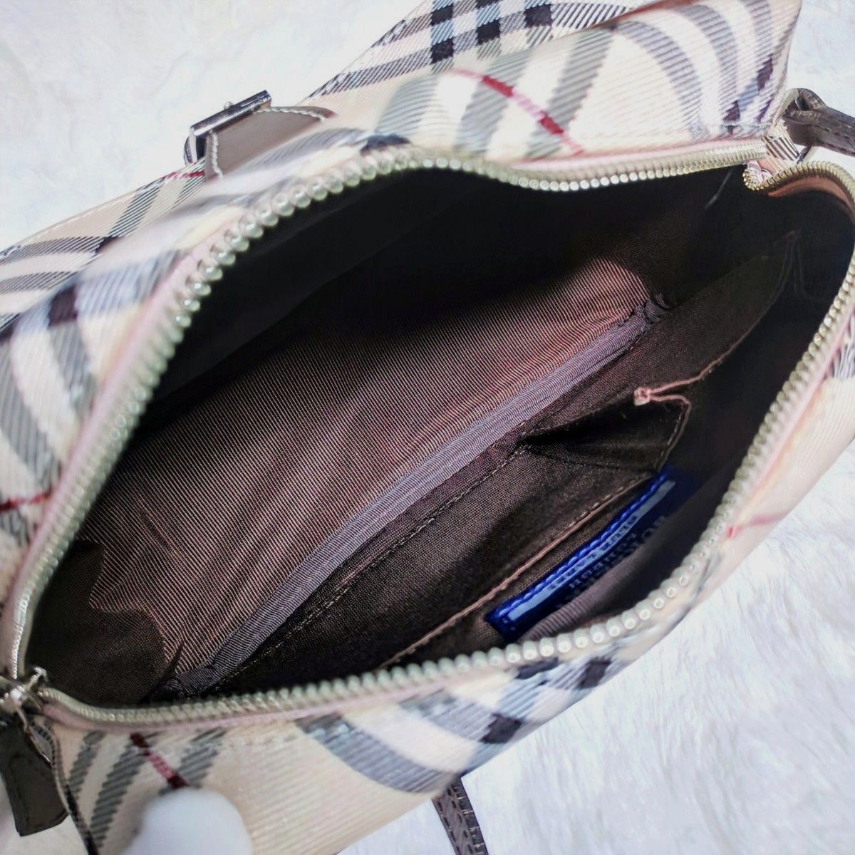 美品】BURBERRY BLUE LABEL バーバリーブルーレーベル 美品】BURBERRY BLUE LABEL バーバリーブルーレーベル