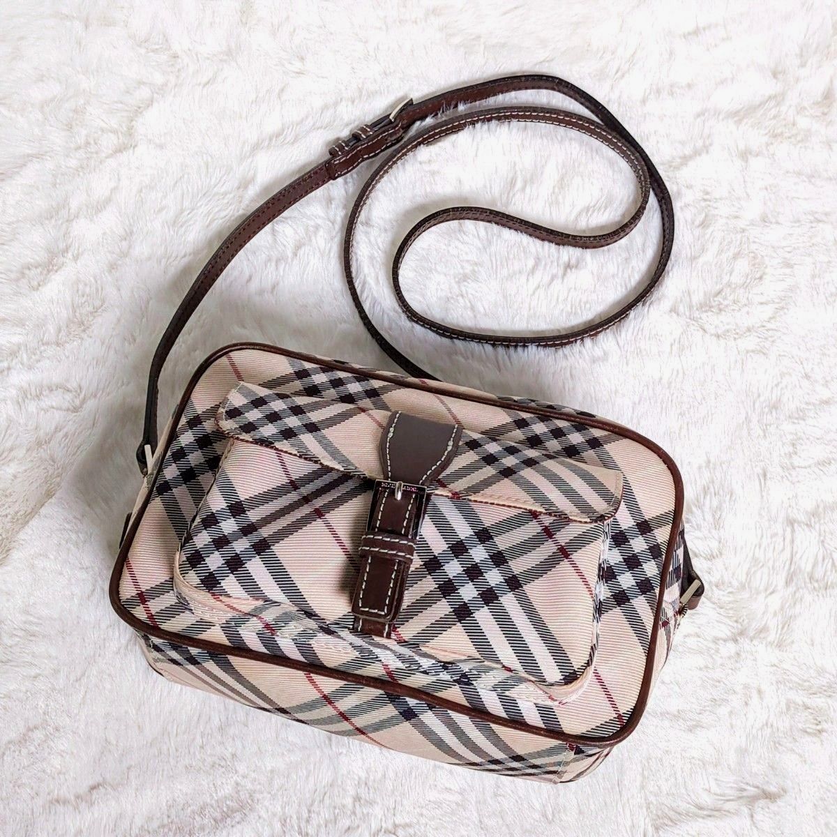 美品】BURBERRY BLUE LABEL バーバリーブルーレーベル 美品】BURBERRY BLUE LABEL バーバリーブルーレーベル