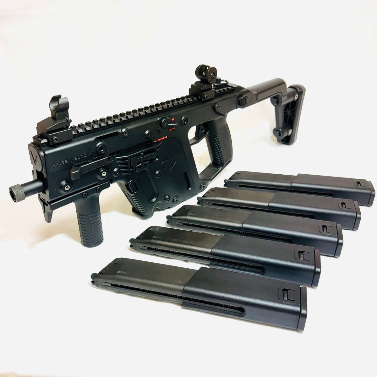 KSC クリスベクター kriss vecter スペアマガジン4本セット KSC クリスベクター kriss vecter スペアマガジン4本セット