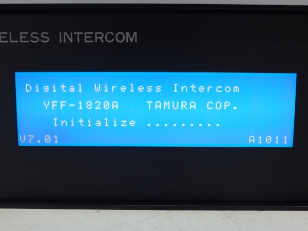 TAMURA YFF-1820 デジタルワイヤレスインターカムシステム *264040_画像3