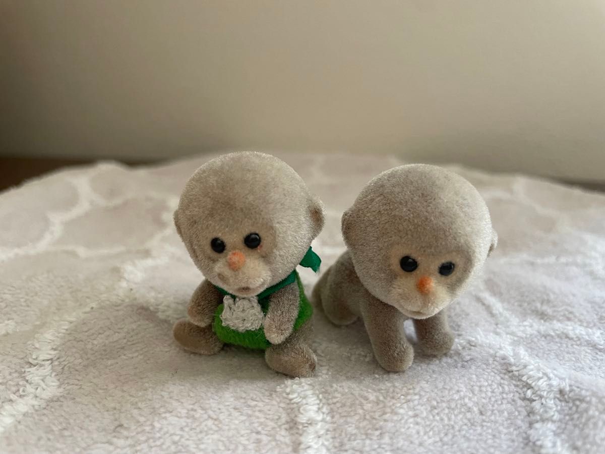 シルバニUK版サルの双子の赤ちゃんセット シルバニアファミリー シルバニUK版サルの双子の赤ちゃんセット シルバニアファミリー