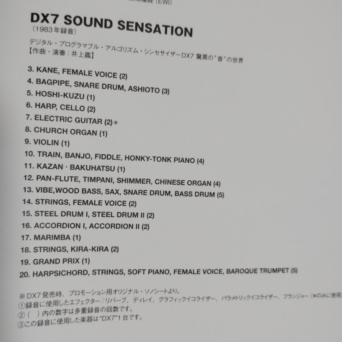 DX7 30th アニバーサリーブック|Yahoo!フリマ(旧PayPayフリマ) DX7 30th アニバーサリーブック|Yahoo!フリマ(旧PayPayフリマ)