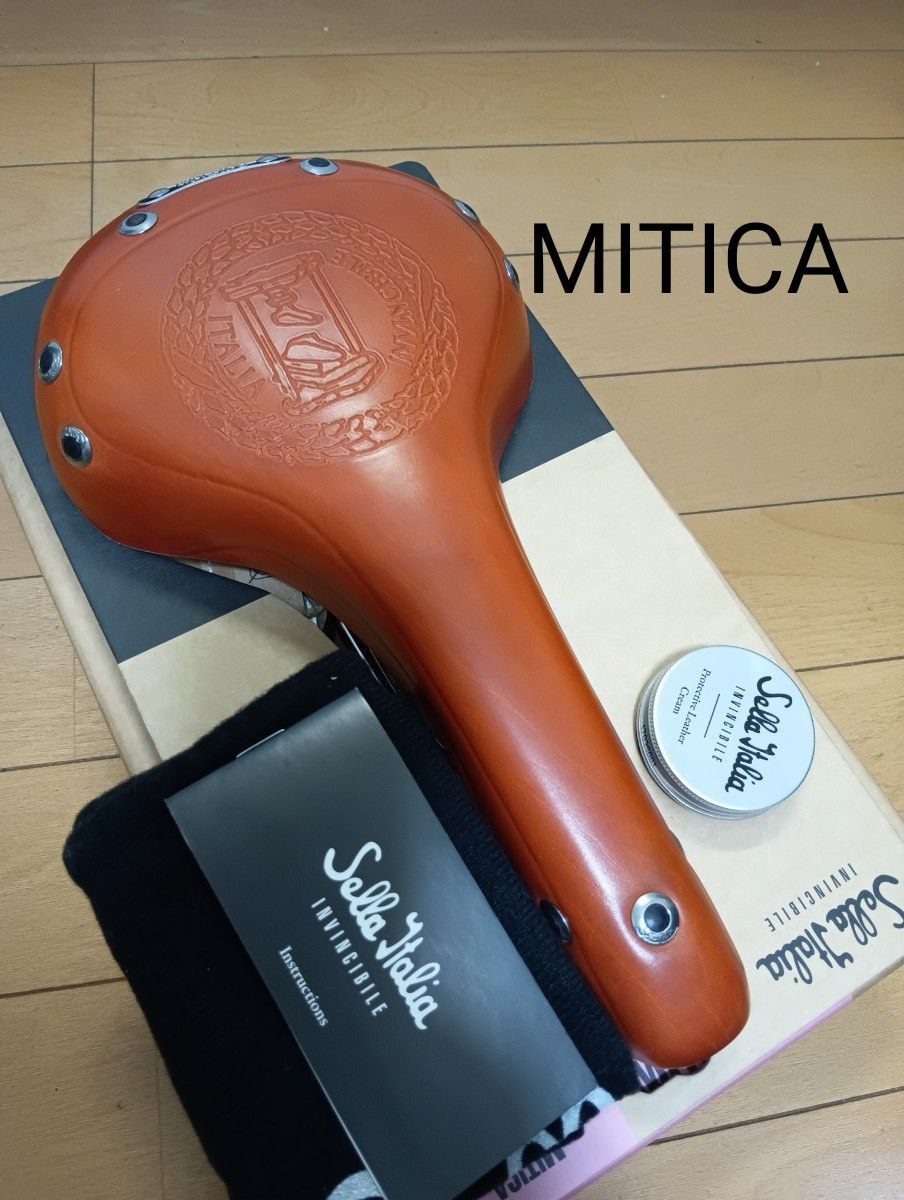未使用】SELLE ITALIA MITICA セライタリア ミチカ ハニー 未使用】SELLE ITALIA MITICA セライタリア ミチカ ハニー