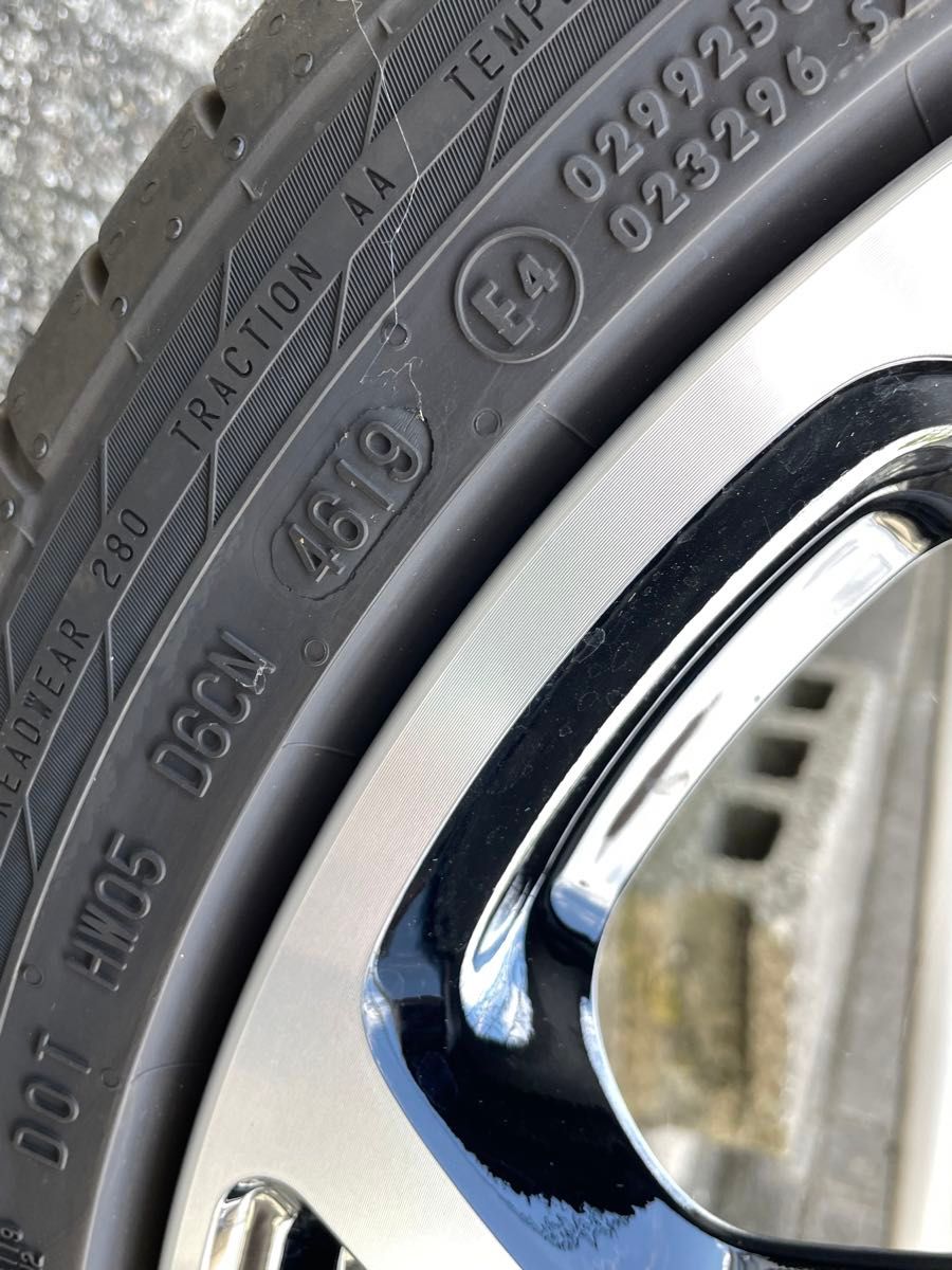 4 スズキ スイフトスポーツ ZC33Sの純正タイヤ&ホイール 1本のみ 4 スズキ スイフトスポーツ ZC33Sの純正タイヤ&ホイール 1本のみ