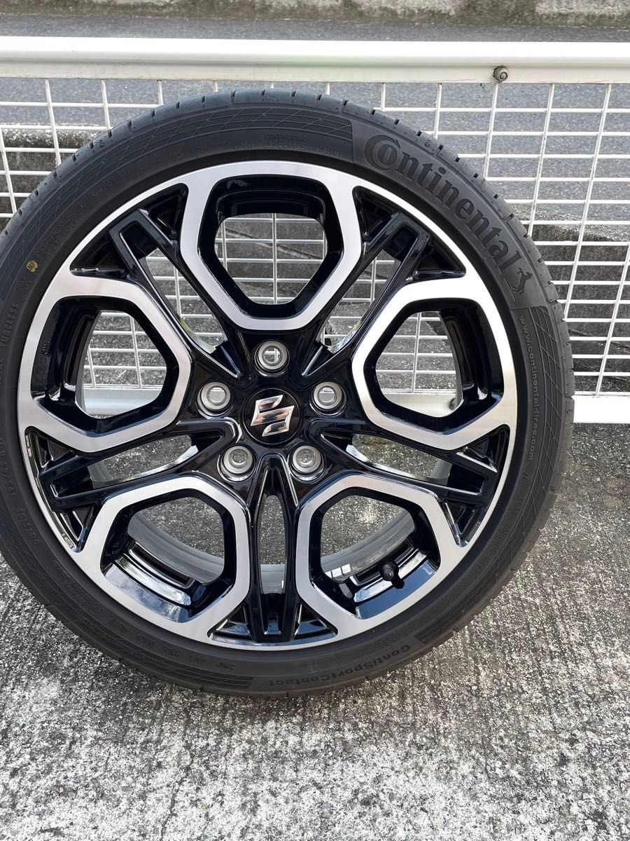 4 スズキ スイフトスポーツ ZC33Sの純正タイヤ&ホイール 1本のみ 4 スズキ スイフトスポーツ ZC33Sの純正タイヤ&ホイール 1本のみ