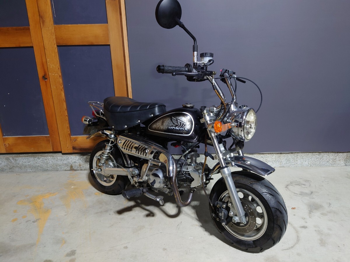 ホンダ HONDA モンキー Z50J 12V 5L キタコ88cc VM26キャブ 8インチ3.5J ブレンボキャリパー ノーマルルックカスタム (51cc-125cc)｜売買されたオークション情報、Yahoo!オークション(旧ヤフオク!) の商品情報をアーカイブ公開 -  オークファン（aucfan.com）