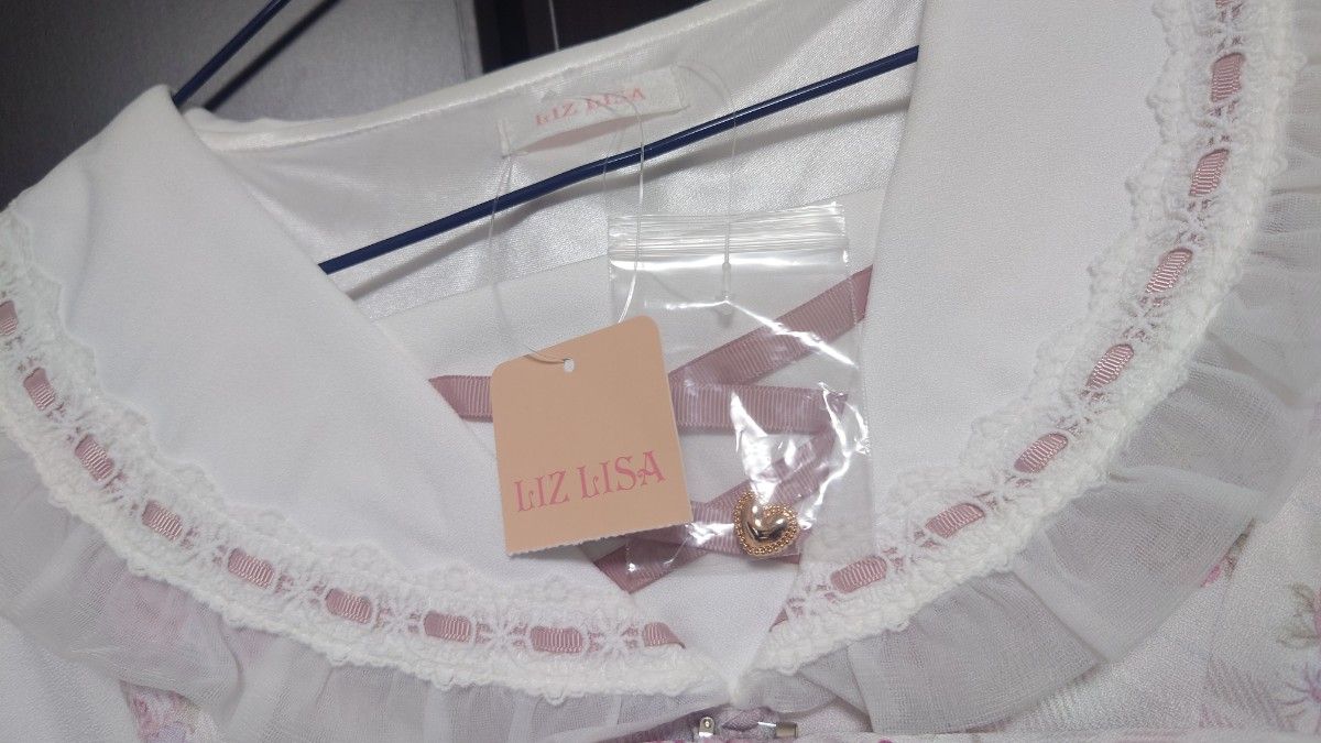 LIZLISA Sewing Bear柄 半袖セットアップ 完売商品 タグ付激レア LIZLISA Sewing Bear柄 半袖セットアップ 完売商品 タグ付激レア