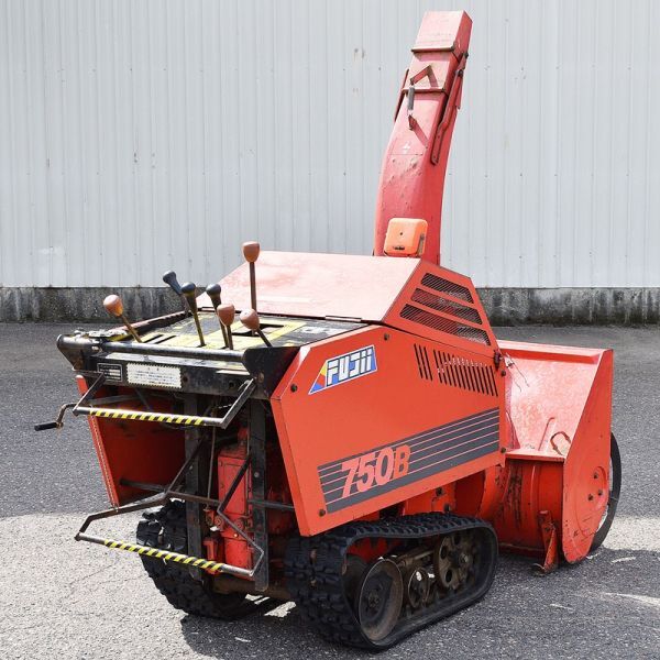 新潟】フジイ 10馬力 除雪機 FSR750B スノーロータリ セル付き 新潟】フジイ 10馬力 除雪機 FSR750B スノーロータリ セル付き