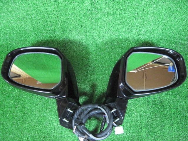  Honda Step WGN RG4 door mirror left right set used color :B92P wiring 9ps.@ electric storage 3815