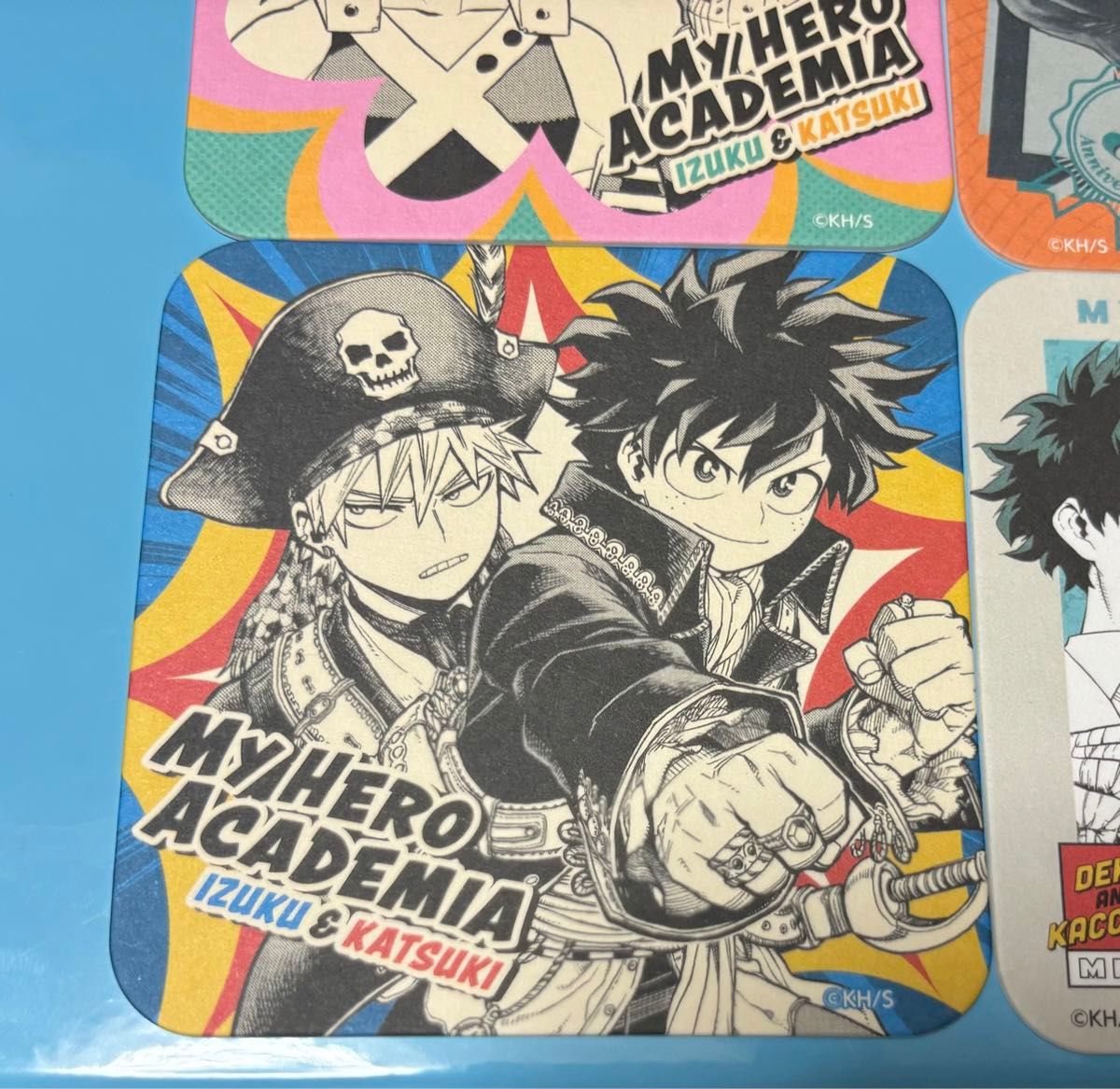 爆豪勝己 緑谷出久 アートコースター RIVALS 僕のヒーロー 爆豪勝己 緑谷出久 アートコースター RIVALS 僕のヒーロー
