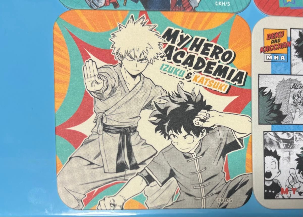 爆豪勝己 緑谷出久 アートコースター RIVALS 僕のヒーロー 爆豪勝己 緑谷出久 アートコースター RIVALS 僕のヒーロー