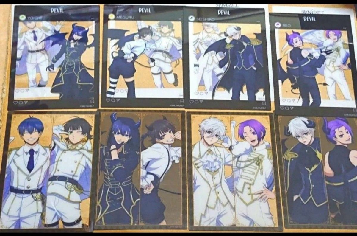 ブルーロック ファボテリア ANGEL&DEVIL 天使 悪魔 クリア ブルーロック ファボテリア ANGEL&DEVIL 天使 悪魔 クリア