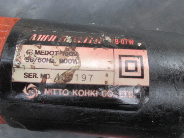 n460☆日東工器 面取機 100V n460☆日東工器 面取機 100V