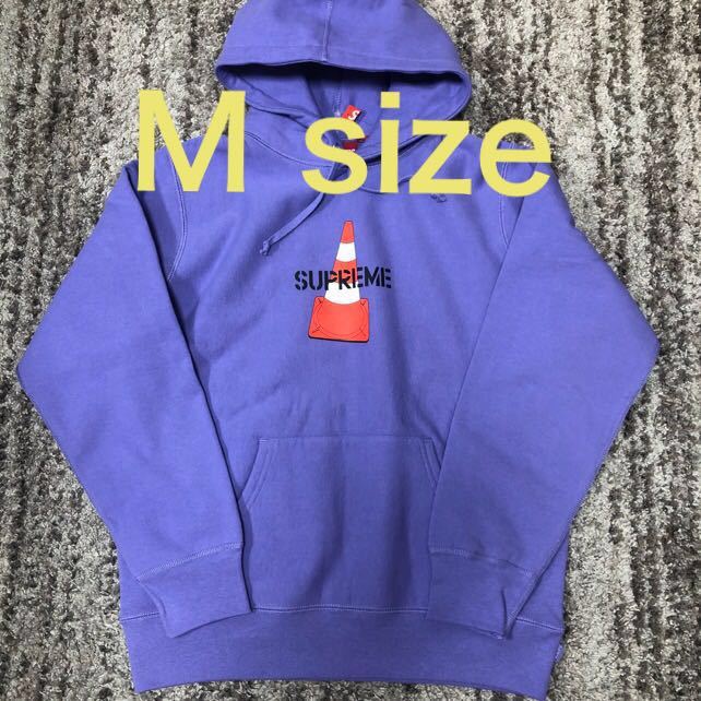 送料無料 M 紫 supreme cone hooded sweatshirt lavender purple シュプリーム コーン パーカー  フーディー パープル 19fw 19aw 新品