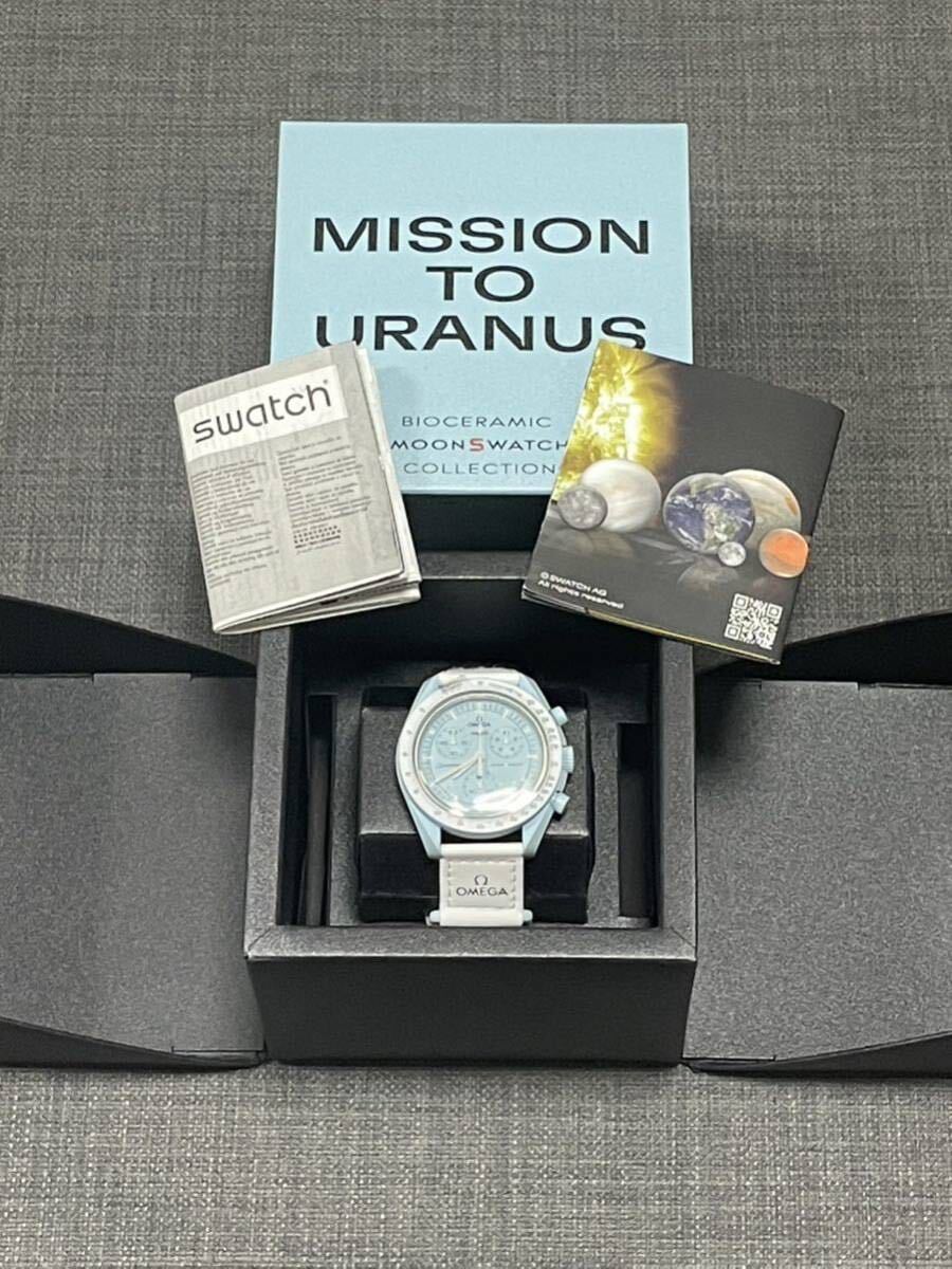 送料無料 水色 Swatch Omega Bioceramic Moonswatch Mission to 送料無料 水色 Swatch Omega Bioceramic Moonswatch Mission to